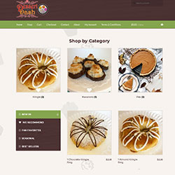 Dessert n Dash Website Design
